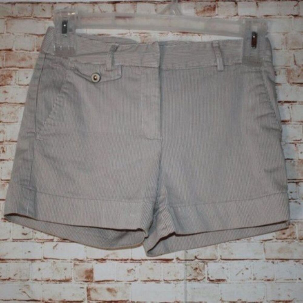 Zara Basic Striped Shorts Size XSmall